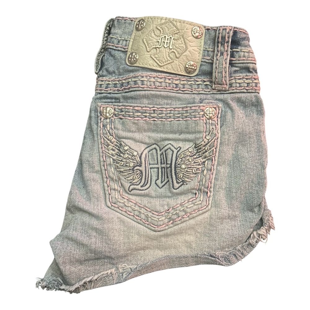 Miss Me Black Shorts 2026 Style Worn Once Size 25